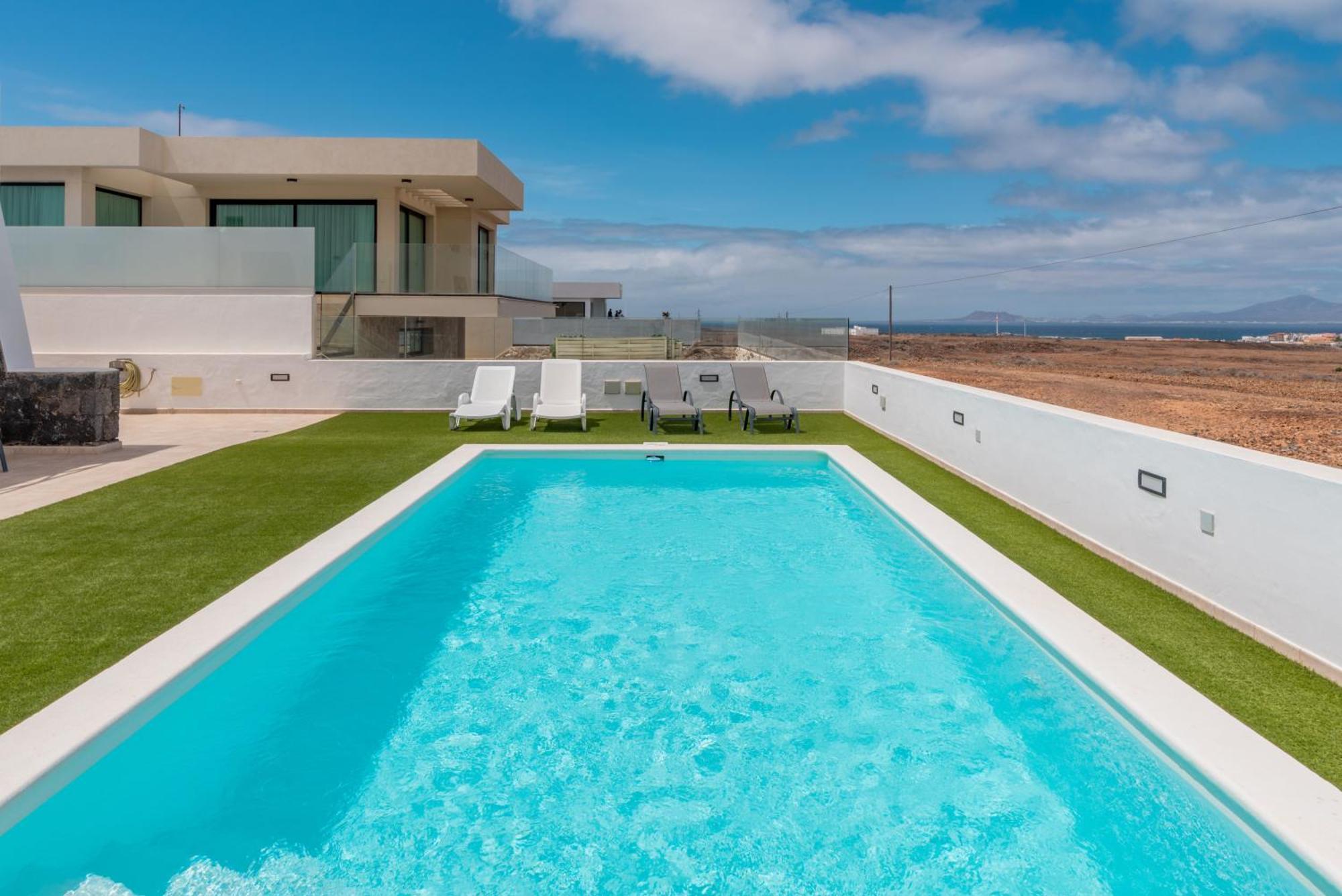 Seascape Heated Pool, Air-Con, View, Adult Only Lejlighed Corralejo Eksteriør billede